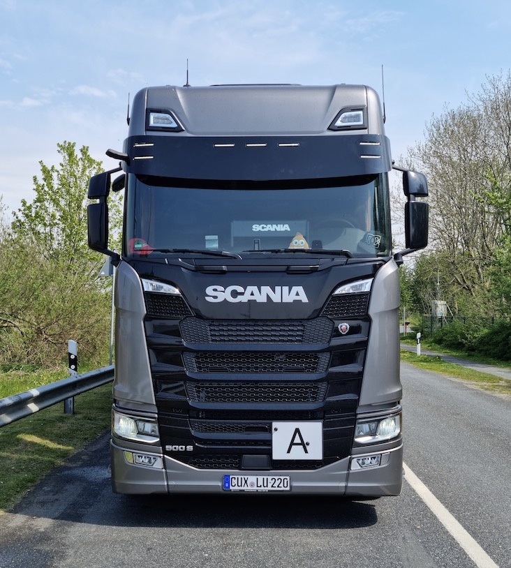 Fox Parts Zonneklep Scania NextGen Rond 40cm