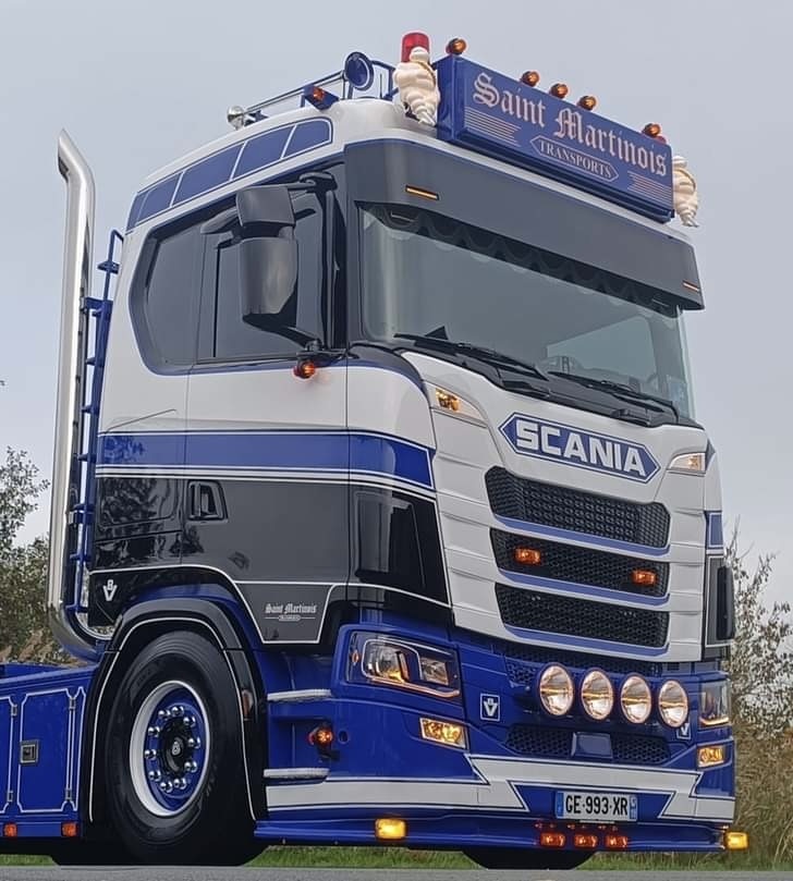 Fox Parts Zonneklep Scania NG Recht 39 cm