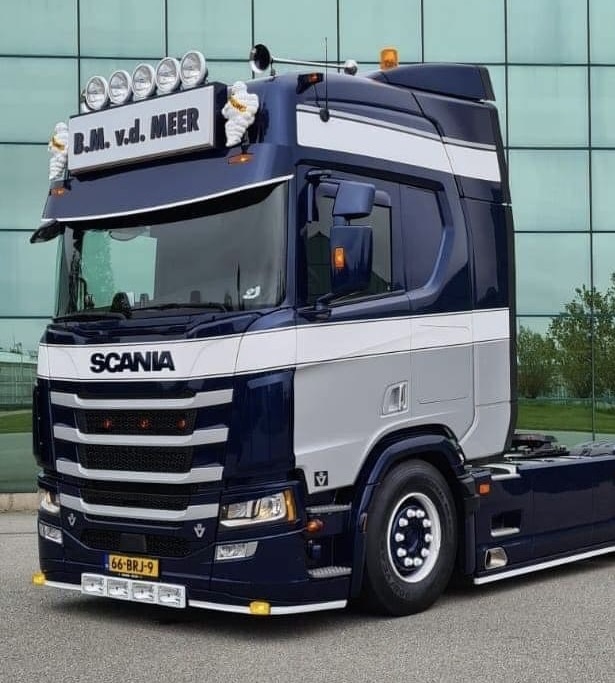 Solarguard complete frontplaat voor Scania NGR / NGS