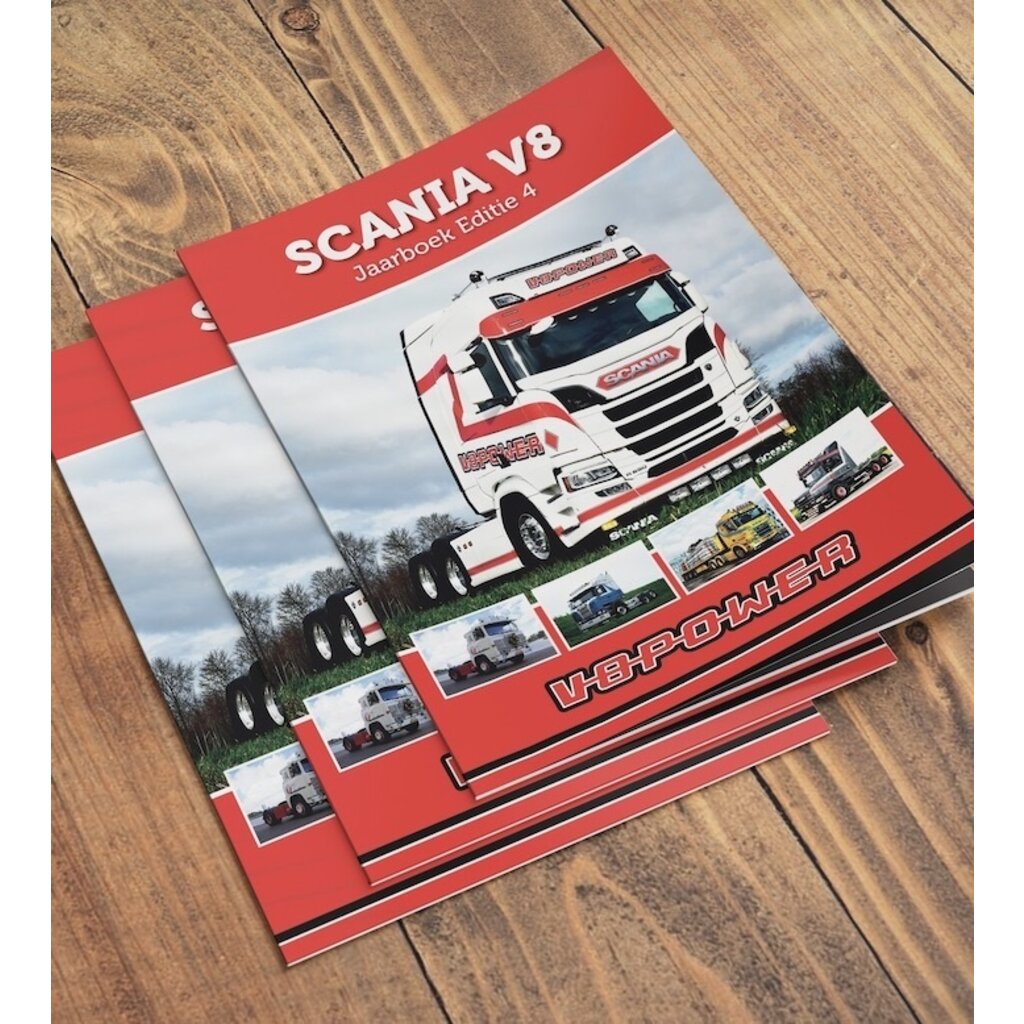 De vierde editie van het Scania V8 Jaarboek