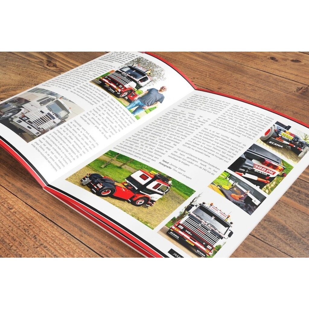 The fourth edition of the Scania V8 Yearbook
