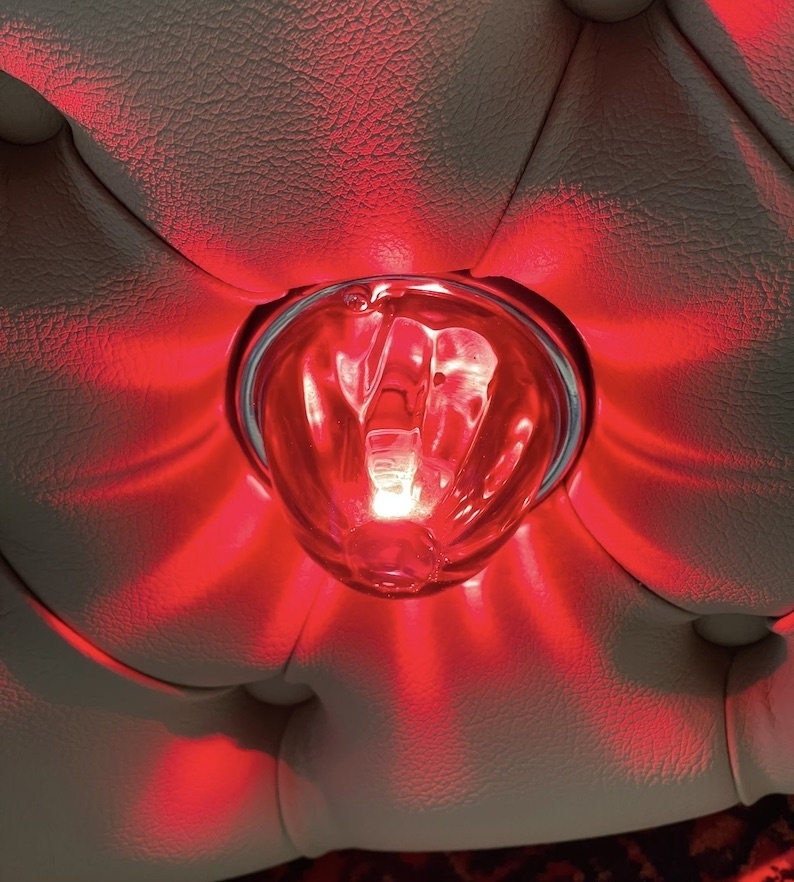 USA Melonlight met glazen lens en bollamp