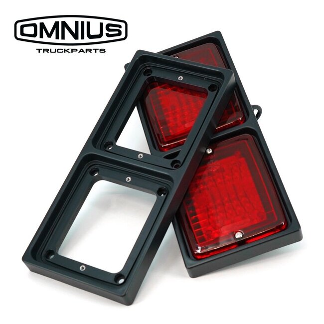 Omnius slim taillight Dubbel horizontaal frame voor LED achterlichten