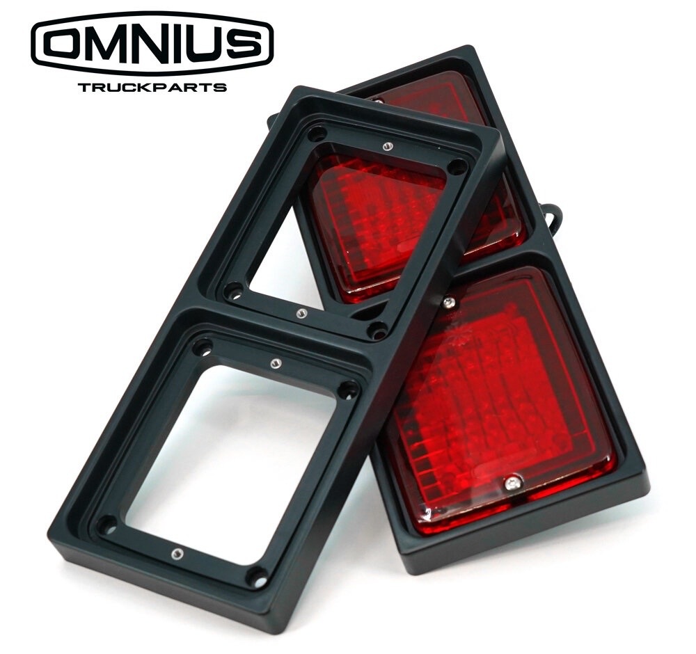 Omnius slim taillight Dubbel horizontaal frame voor LED achterlichten