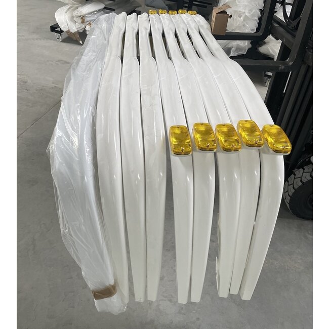 Solarguard Onderspoiler Volvo FH4/FH5 9 cm met talmu