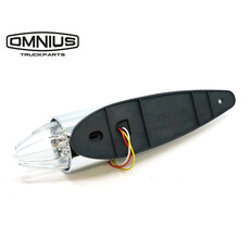 Omnius Omnius LED Torpedo lamp schakelbaar wit/oranje