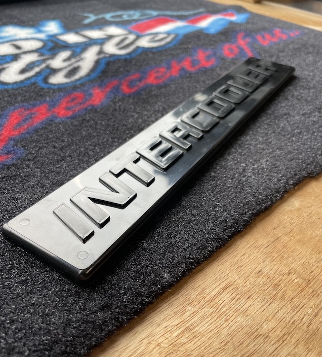 Oldskool Scania intercooler sign