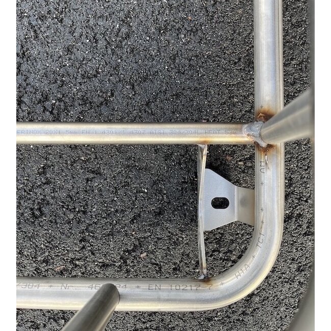 Turbo Truckparts roof rack Scania NG Stainless steel