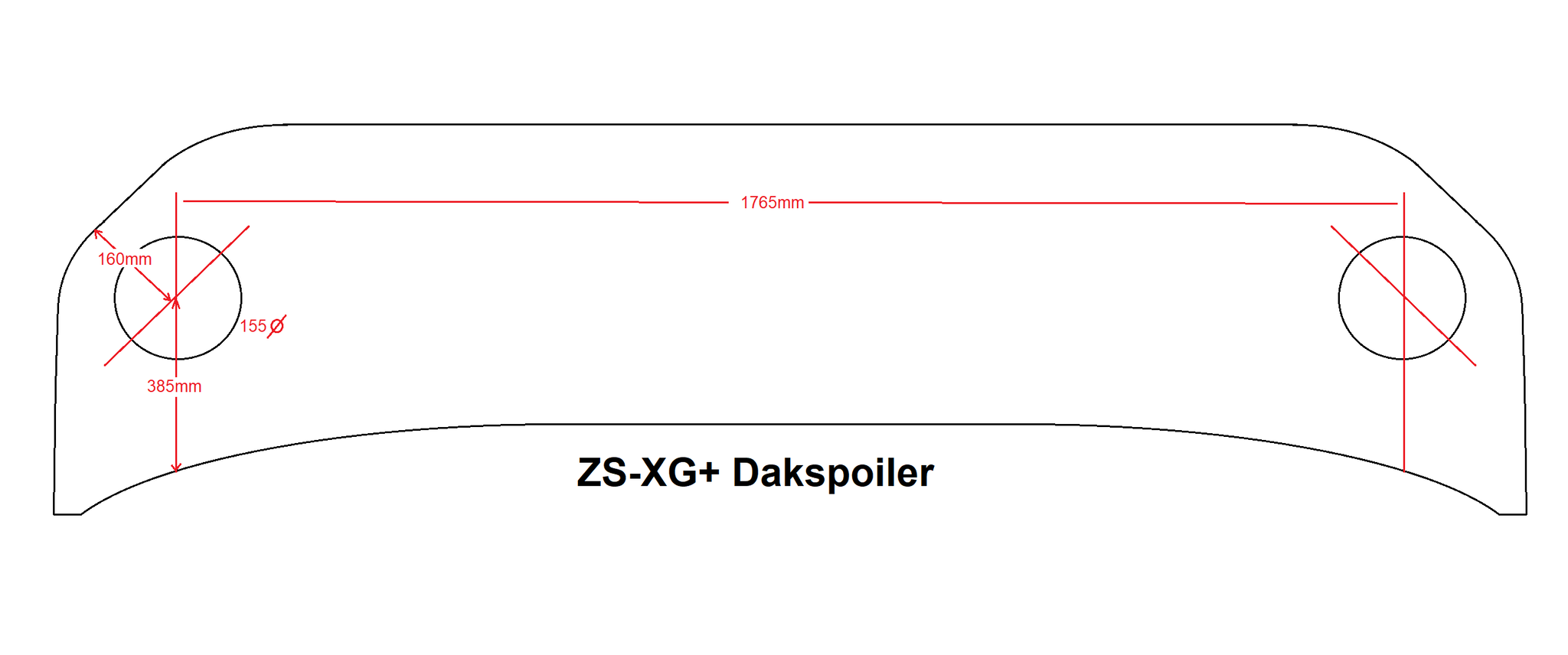 Zwaailampsteunen DAF XG+