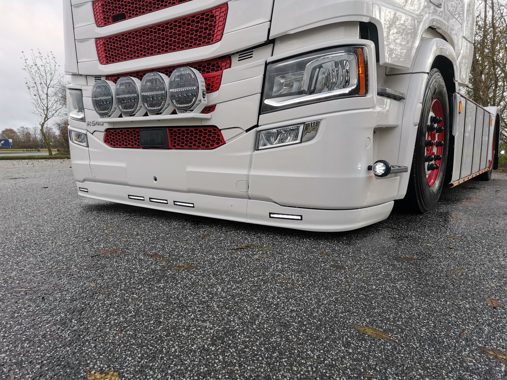 Onderspoiler Solarguard voor Scania Nextgen lage bumper