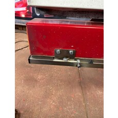 Turbo Truckparts Hinged mudflap support for the rear bumper!