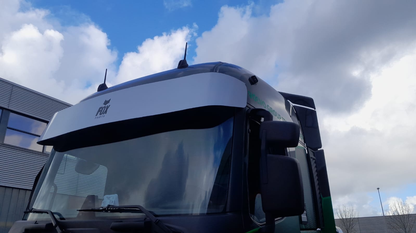 Fox Parts zonneklep Renault T