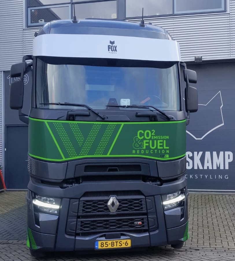 Fox Parts zonneklep Renault T