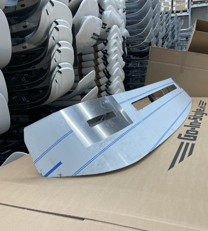 Fox Parts Zonneklep Scania NextGen Rond 35cm