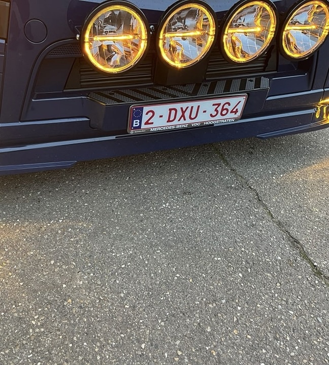 Solarguard onderspoiler Mercedes-Benz Actros