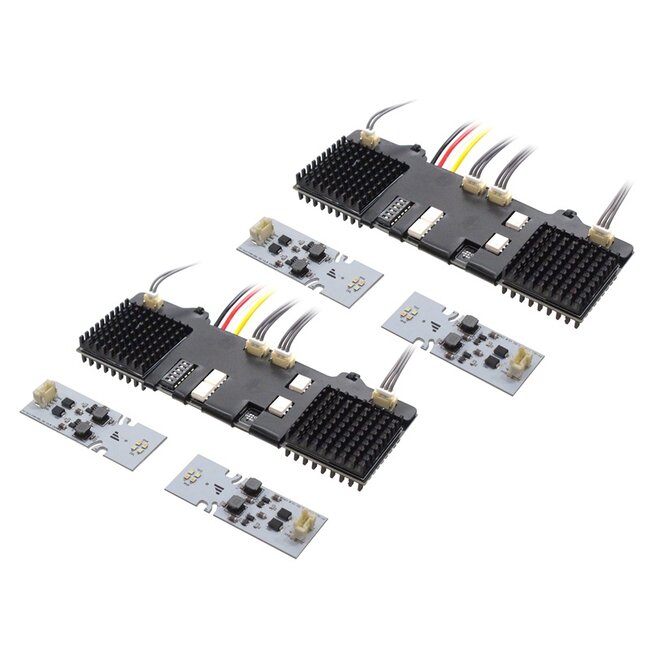 Switchable Daytime running lights Volvo FH5  + Aero - amber/white/flash