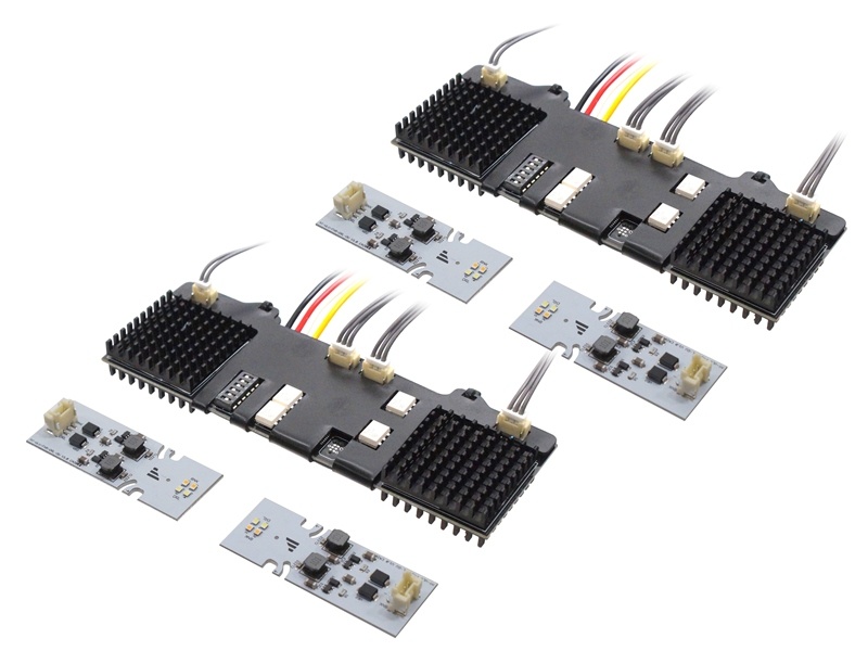 Schakelbare dagrijverlichting Volvo FH5  + Aero - wit/oranje/flitser