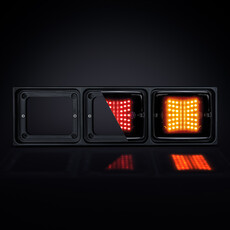 Strands Strands slim taillight Frame voor 3x LED achterlichten