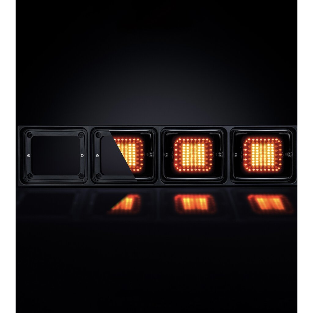 Strands Strands slim taillight Frame voor 4x LED achterlicht