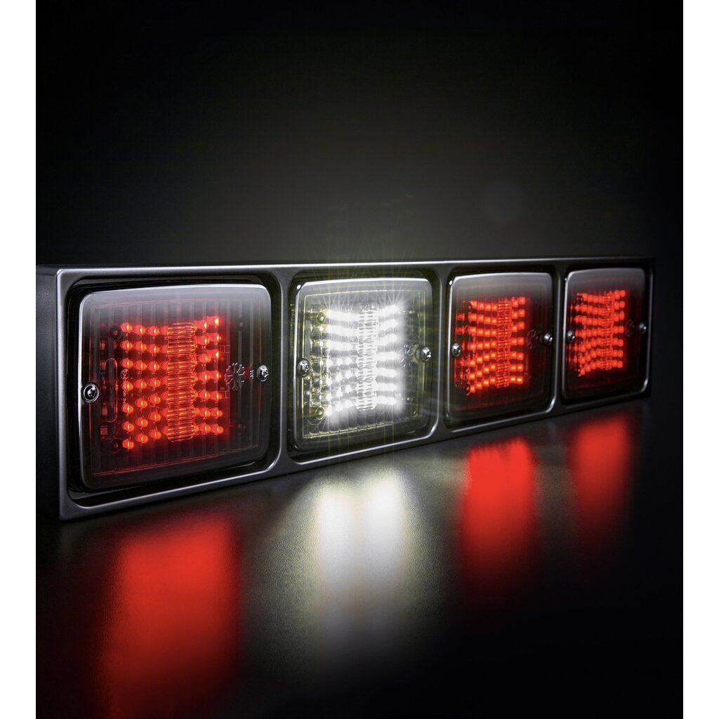 Strands Strands slim taillight Frame voor 4x LED achterlicht