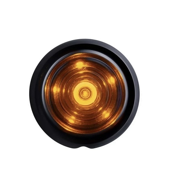 Strands dark knight Viking breedtelamp oranje LED