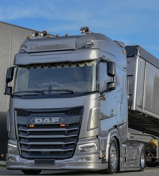 Strands dark knight Viking breedtelamp oranje LED