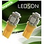 Ledson Steeklamp oranje LED T10 5W 24V (set)