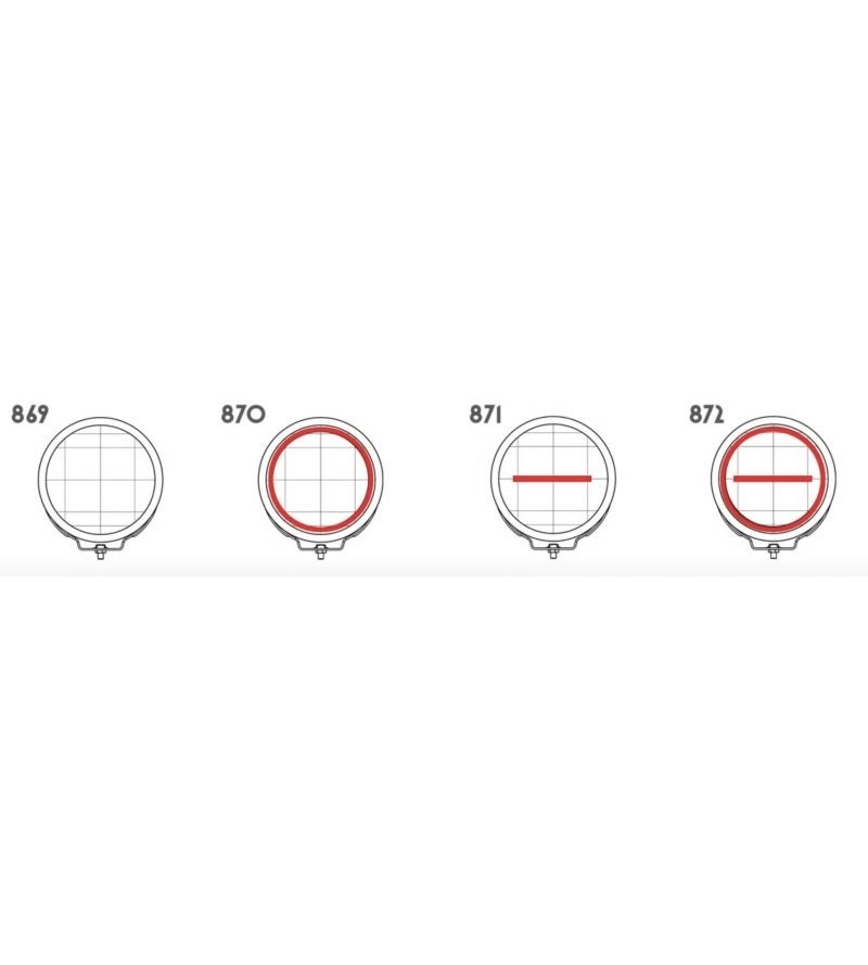 WAS Full LED Verstraler met positielicht ring