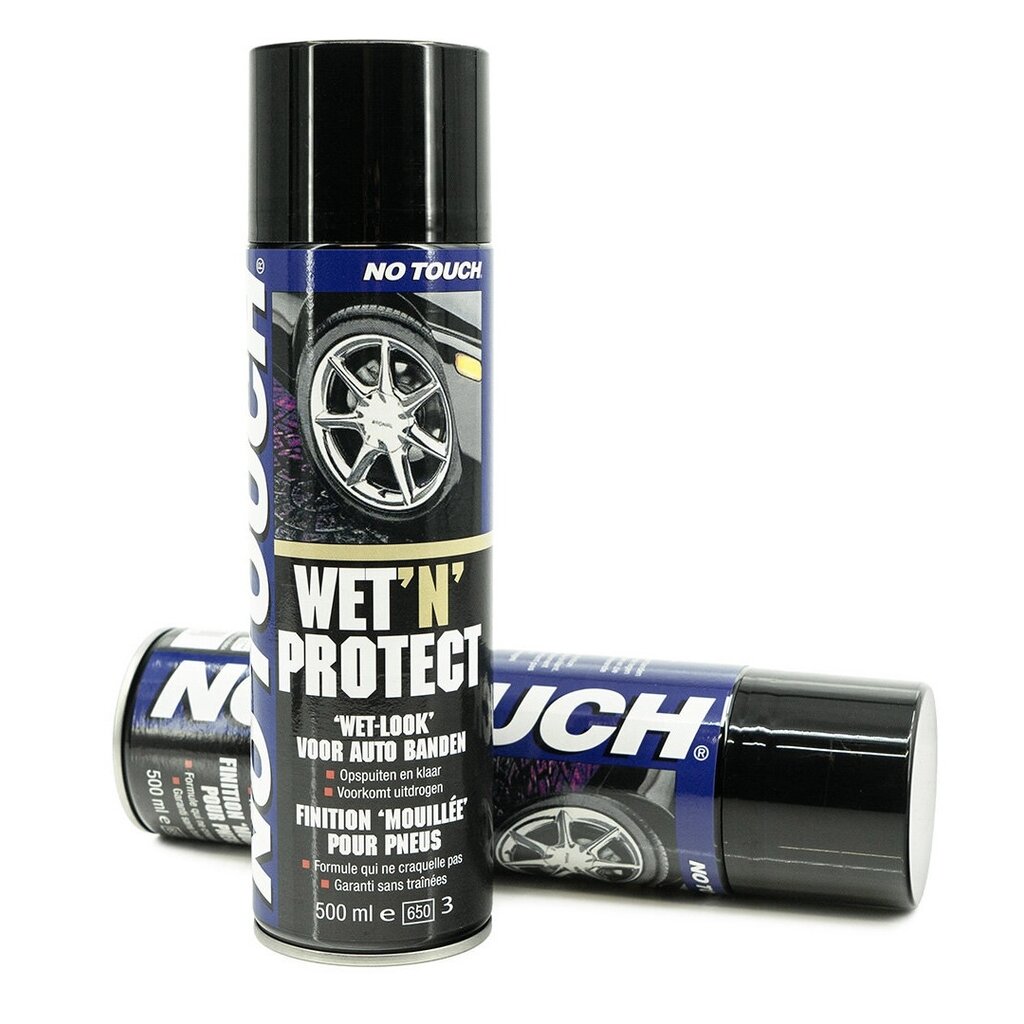 No Touch No Touch Bandenzwart Wet&Protect 500ml