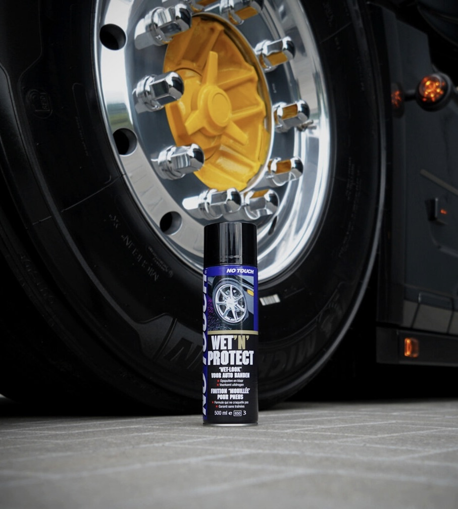 No Touch Bandenzwart Wet&Protect 500ml