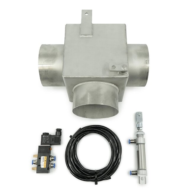 Stainless exhaust valve 114 or 129mm