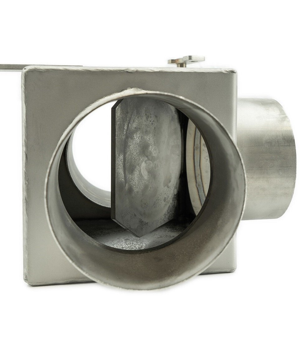 Stainless exhaust valve 114 or 129mm