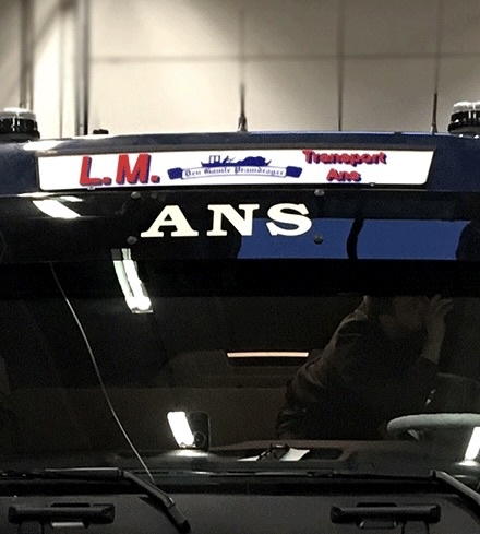 LED Lichtplaat 134x21 cm voor MAN GM 2020