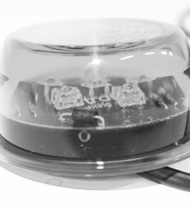 Strands Viking breedtelamp wit LED