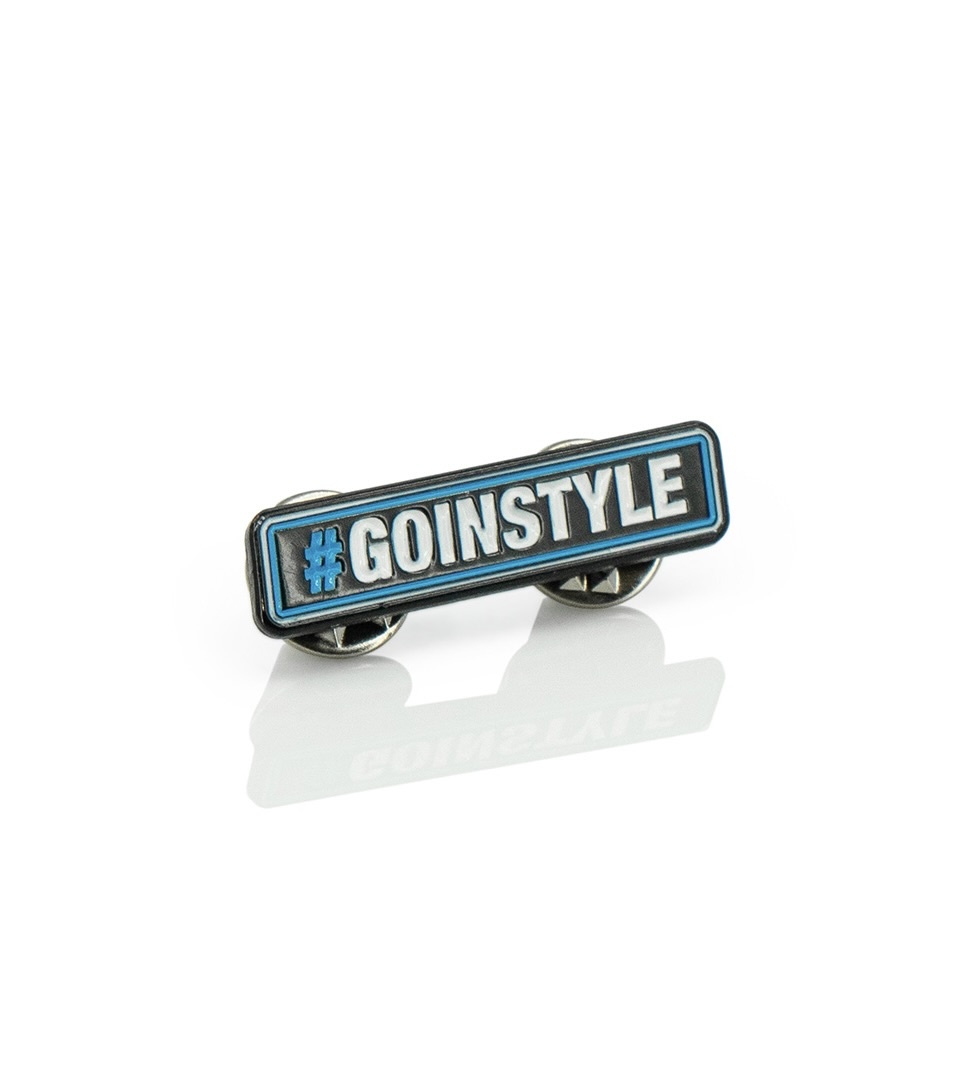 GIS #GOINSTYLE Pin