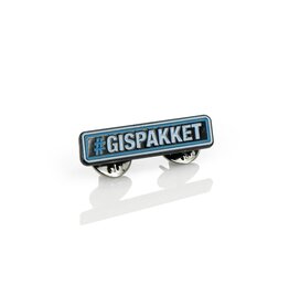 GIS #GISPAKKET Pin
