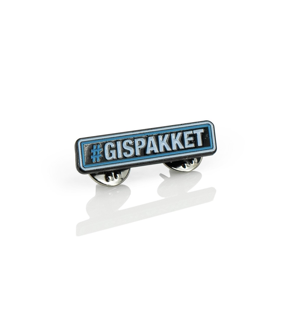 GIS #GISPAKKET Pin