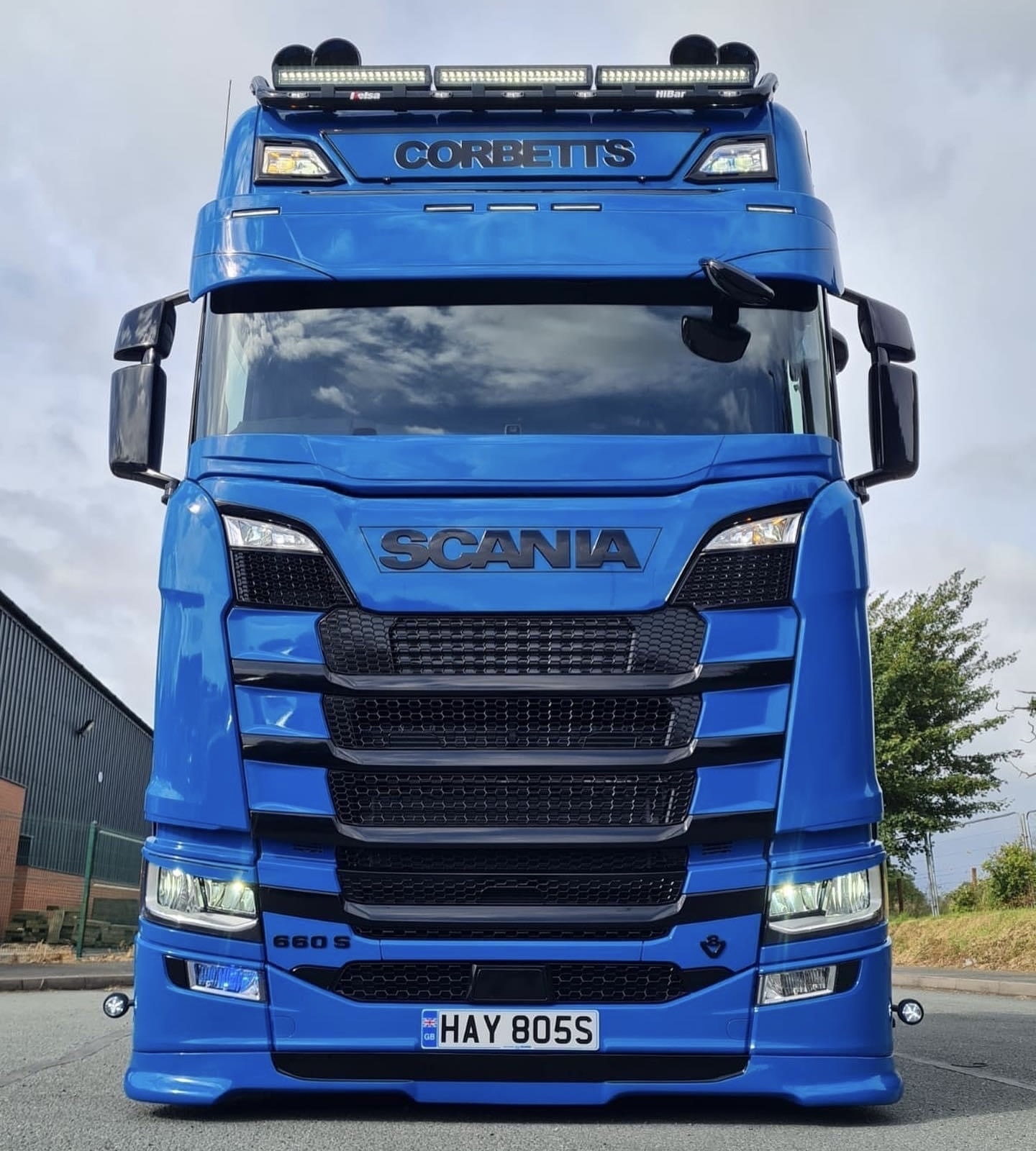 Coles Custom onderspoiler voor Scania NextGen hoge bumper