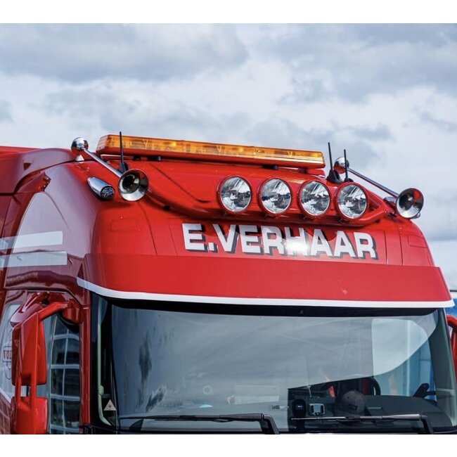 Omnius LED Torpedo lamp wit of oranje lens