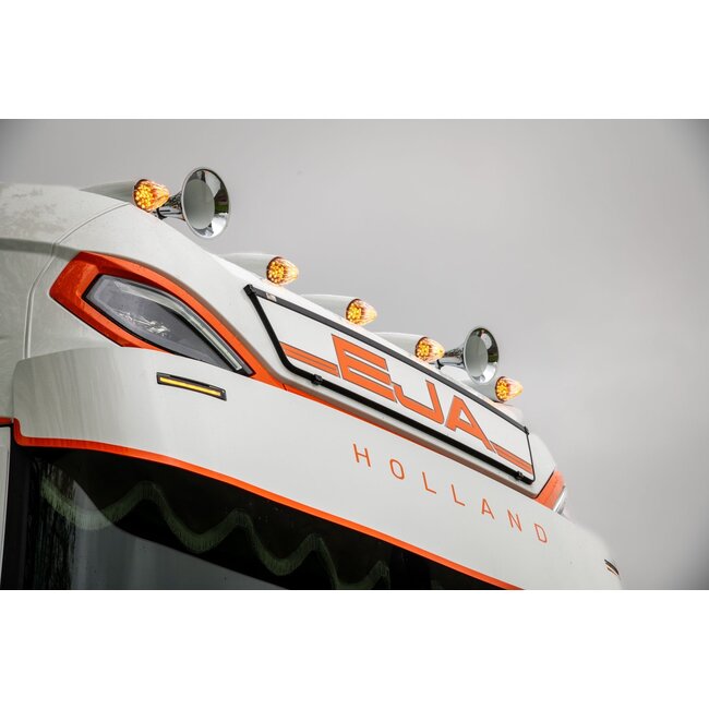 Omnius LED Torpedo light with dual color white/amber