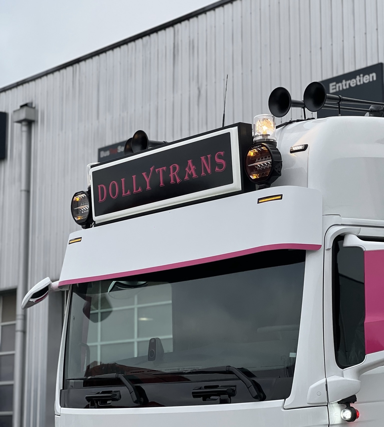 Fox Parts Zonneklep MAN TGX 2021 - Glad