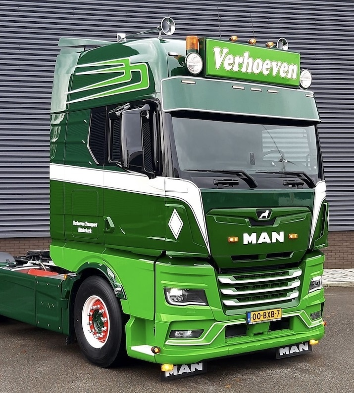 Fox Parts Zonneklep MAN TGX 2021 - Glad