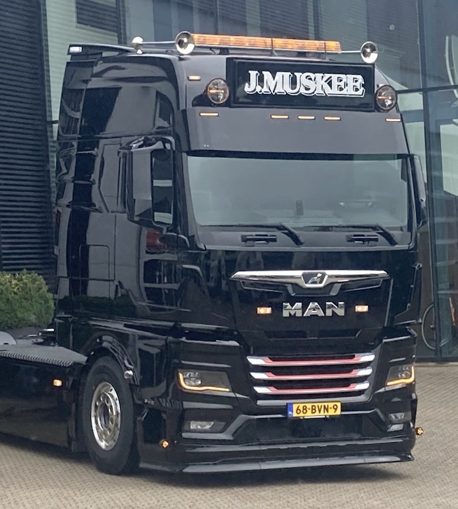 Fox Parts Zonneklep MAN TGX 2021 - Glad