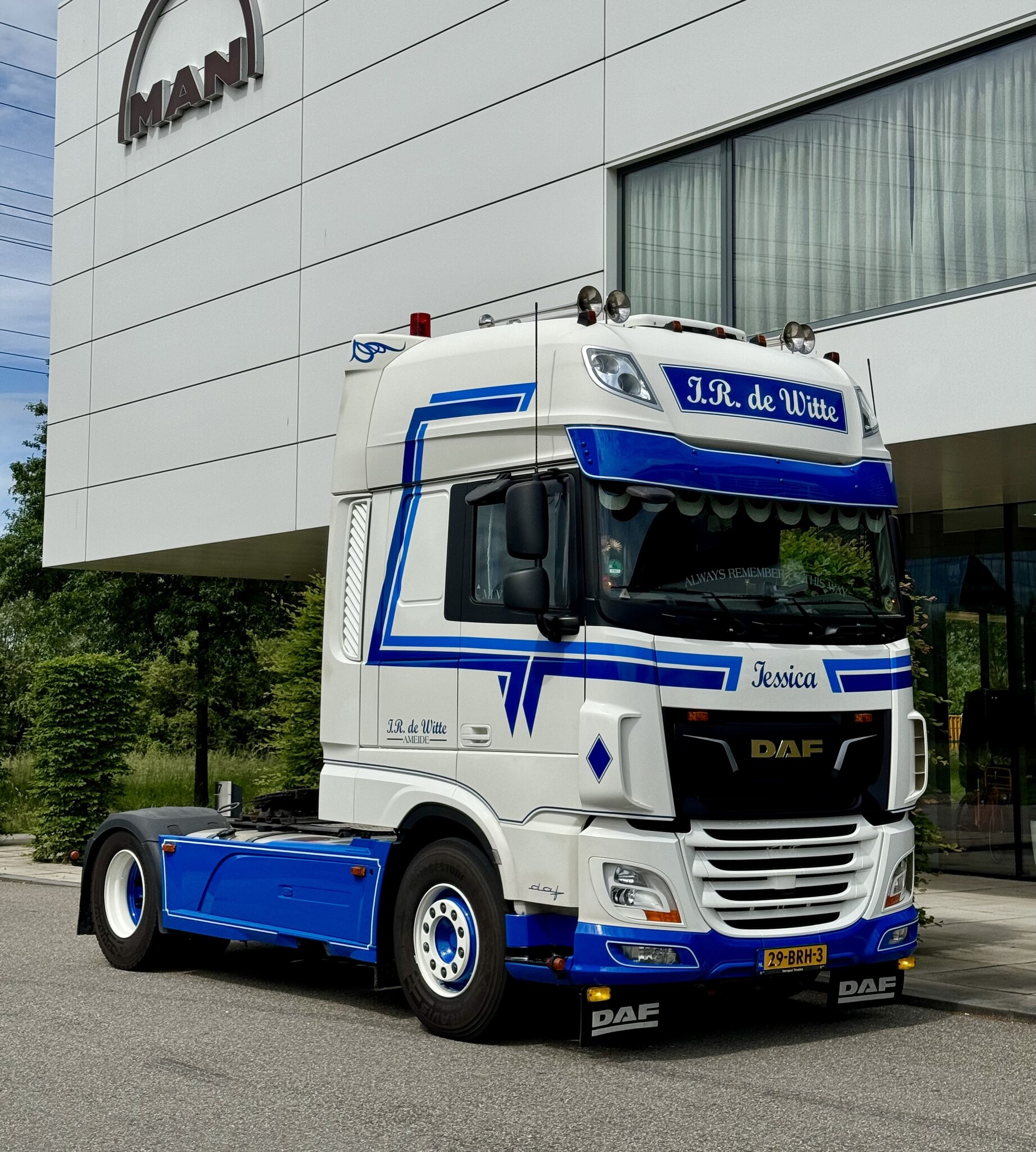 Vepro oy Vepro zonneklep DAF XF SSC