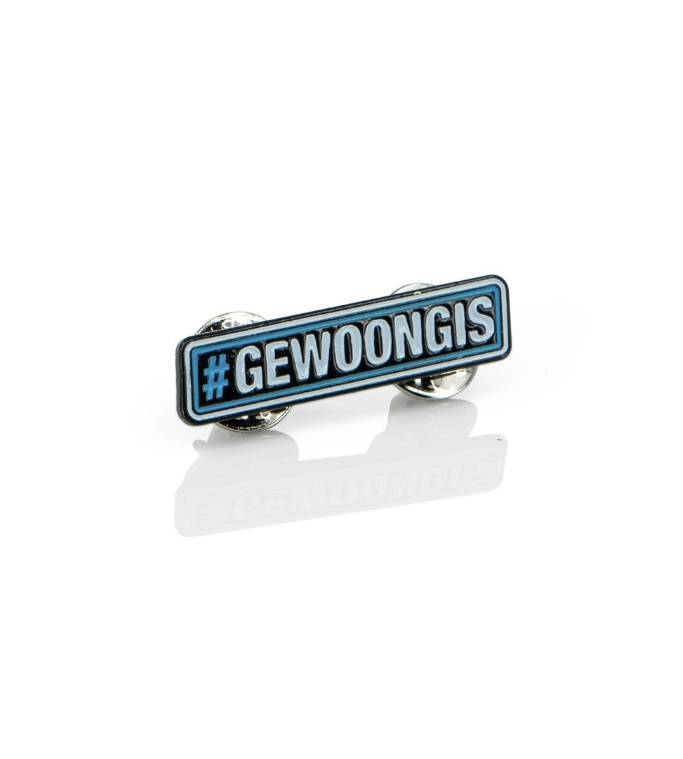 GIS #GEWOONGIS Pin