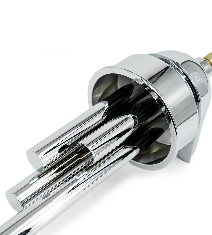 Stoomfluit zoals vroeger gebruikt werd..