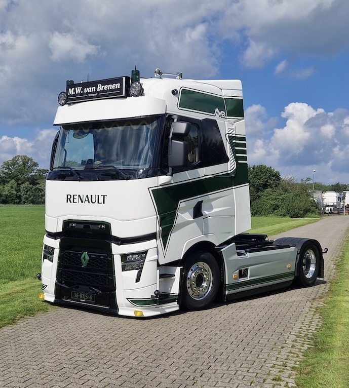 Fox Parts zonneklep Renault T