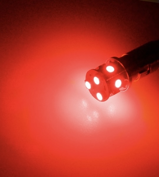 BA15s LED verlichting (per stuk)