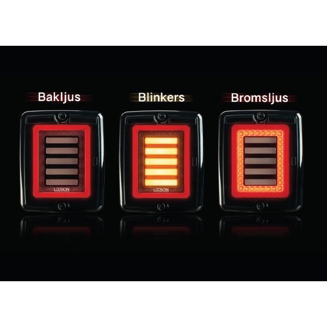 LEDSON Breeze X1 achterlicht