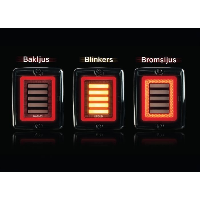 LEDSON Breeze X1 achterlicht